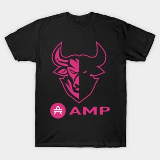 Amp Crypto  Cryptocurrency Amp  coin token T-Shirt